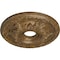 Ekena Millwork Granada Ceiling Medallion (Fits Canopies up to 6 5/8"), 18"OD x 3 1/2"ID x 2 1/2"P, Rubbed Bronze CM18GARZS - alternate 2